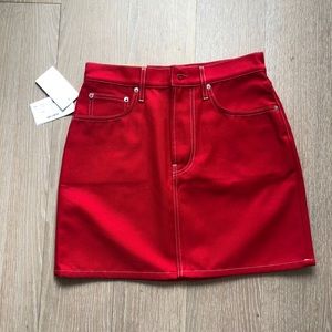 Helmut Lang mini skirt